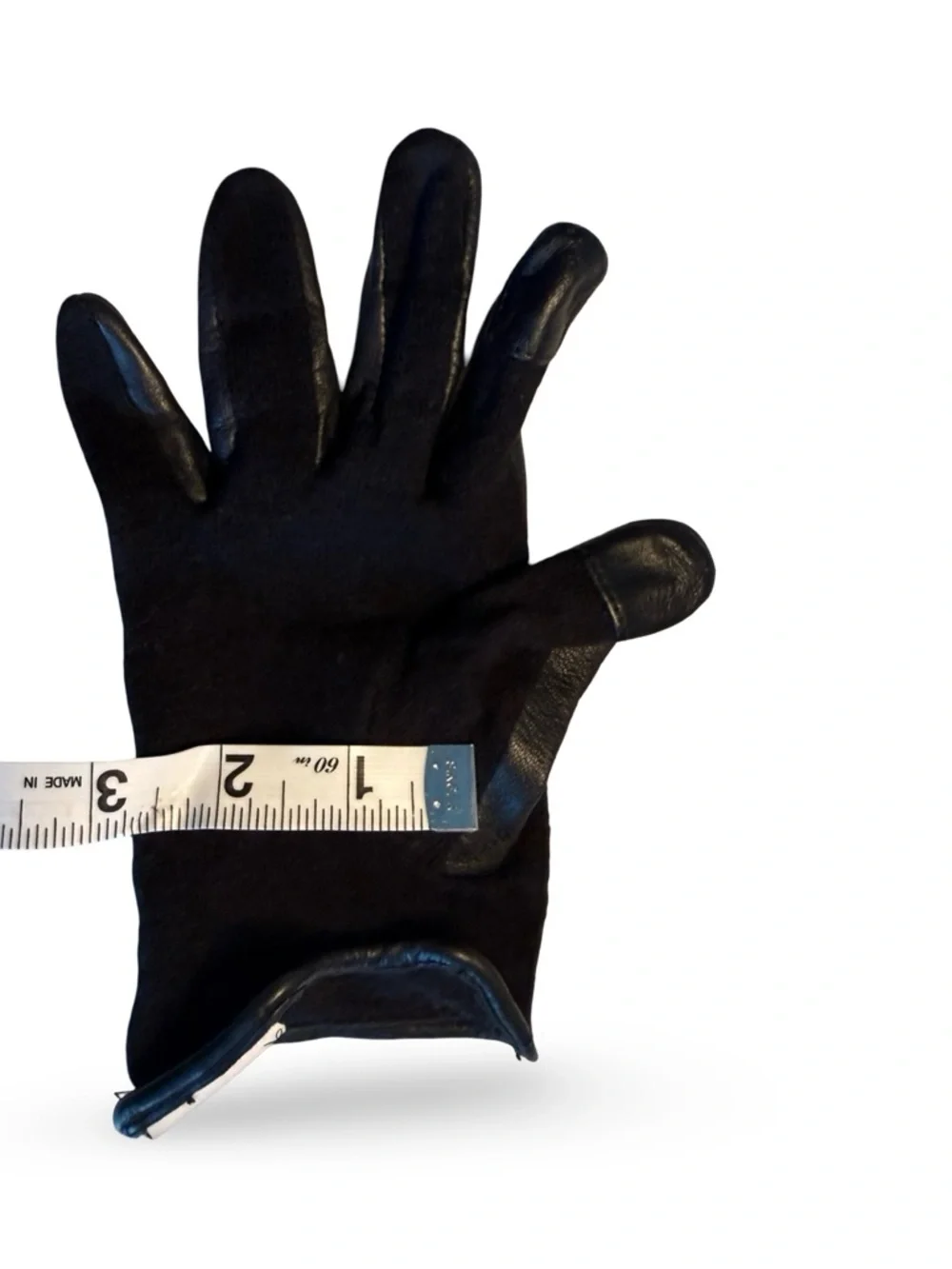 Lauren Ralph Lauren Raised Logo Leather Touch Gloves - Picture 5 of 10